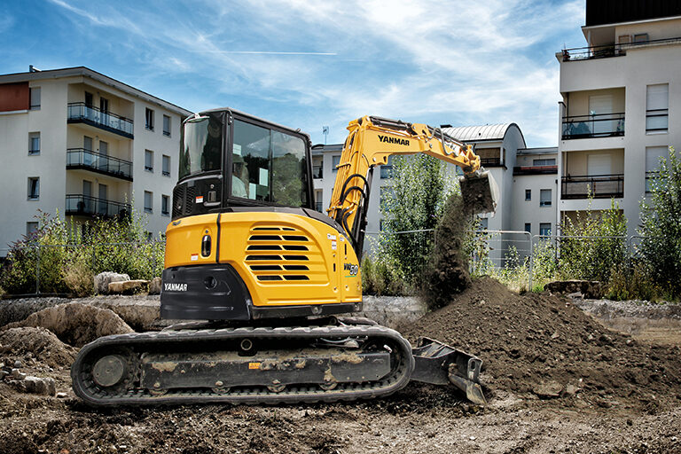 The Yanmar ViO50-6B: power and durability for urban worksites