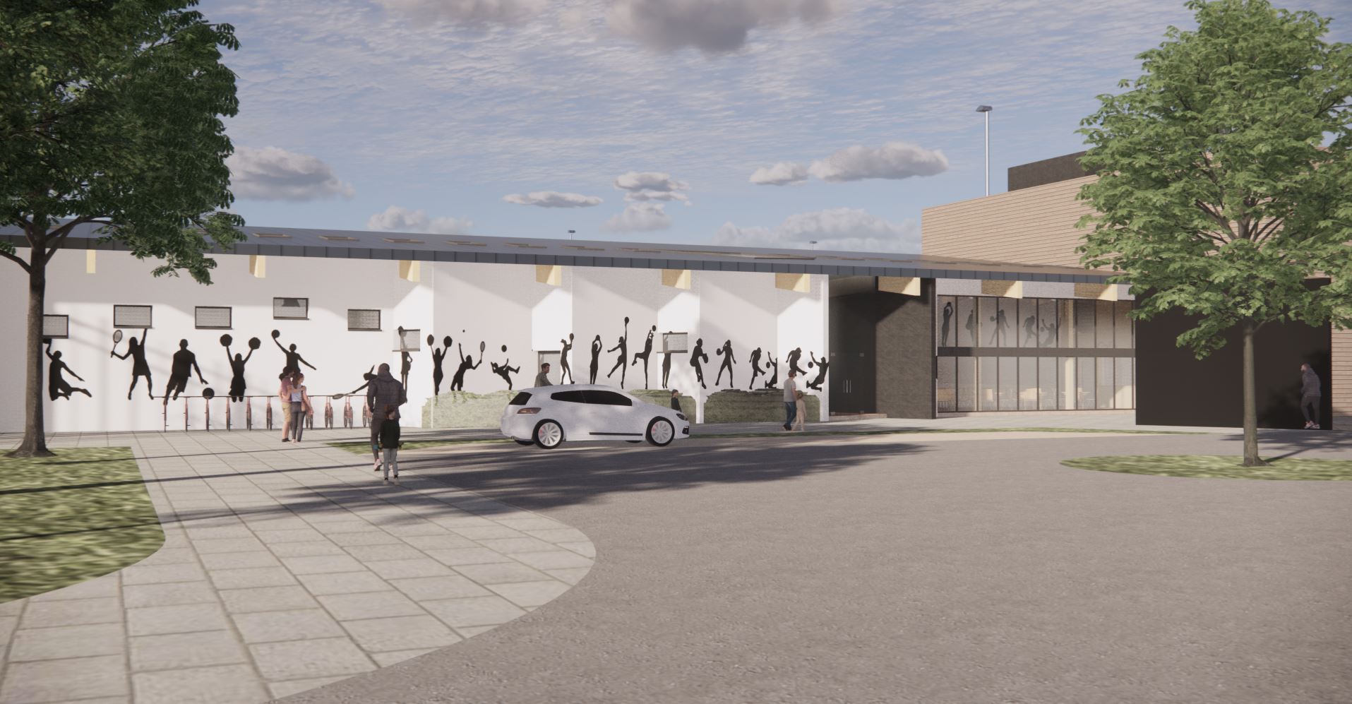 Voigt showcases designs for Angus youth charity facility