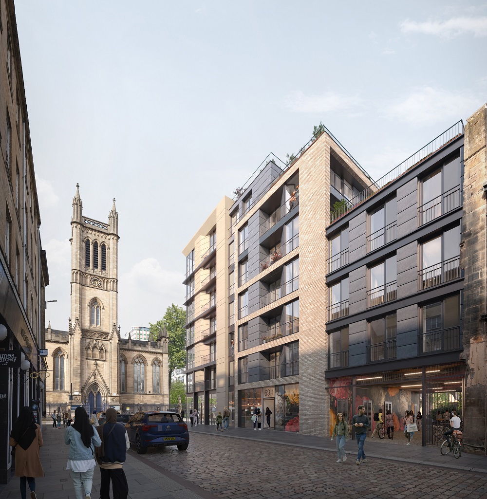 Merchant City apartments and commercial development lodged for planning