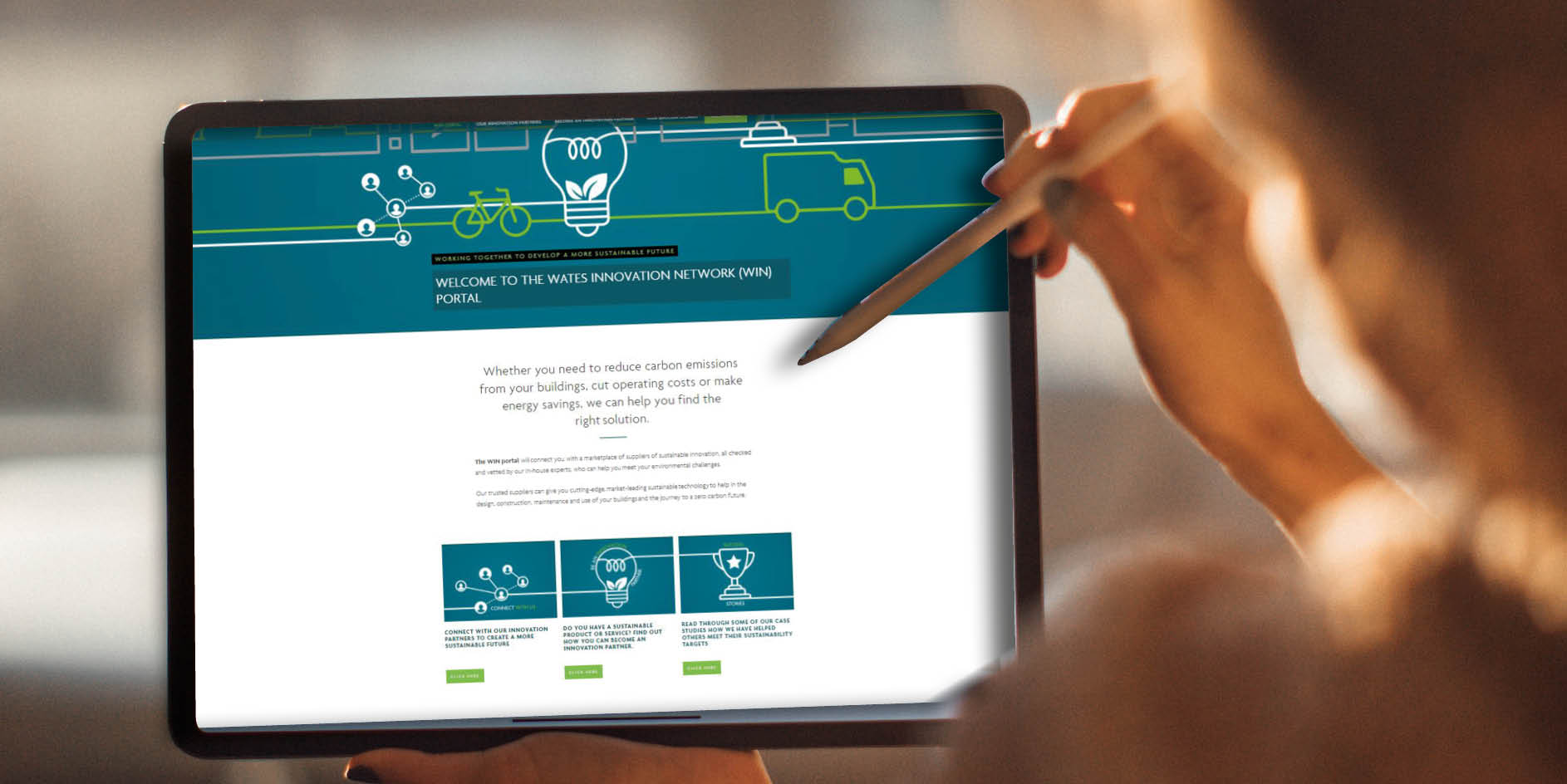 Wates Group launches online innovation portal to boost net zero transition