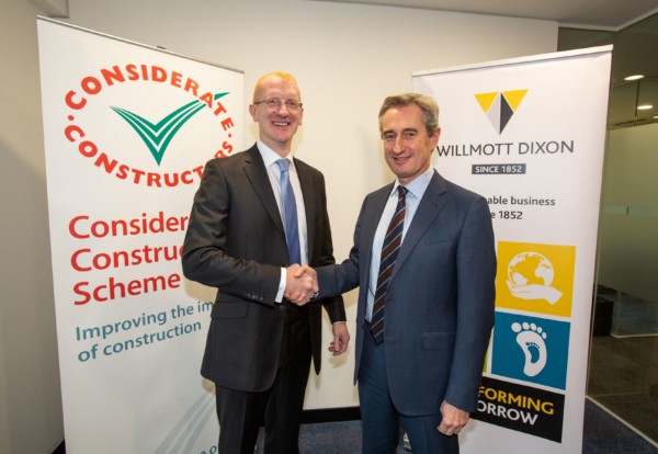 Willmott Dixon urges supply chain to join Considerate Constructors Scheme