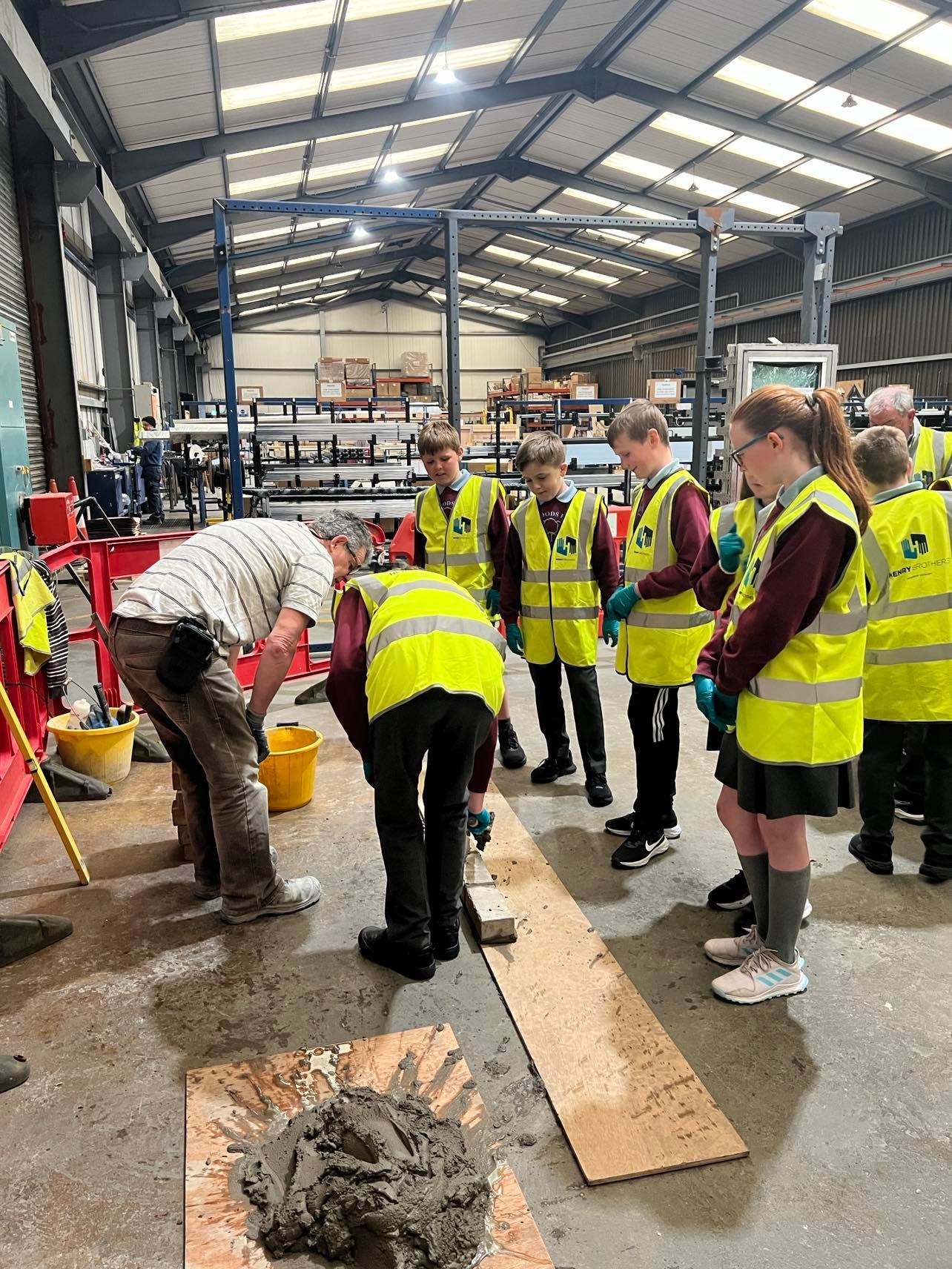 Woods Primary School pupils get inspired by Henry Brothers careers day