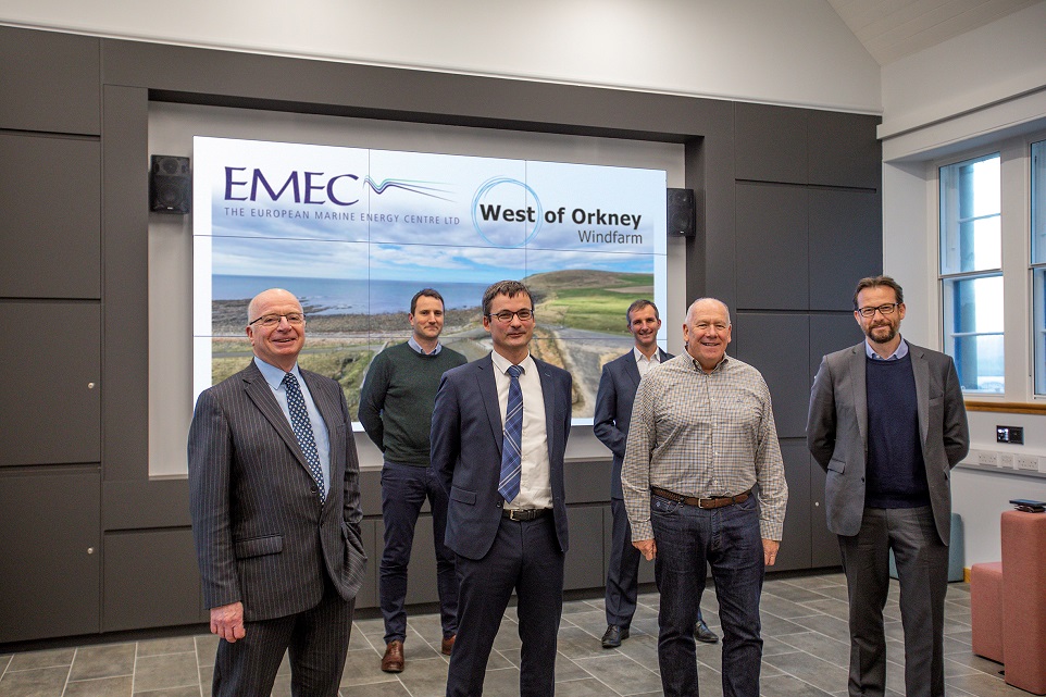 EMEC and West of Orkney Windfarm kick off major offshore wind research and innovation programme