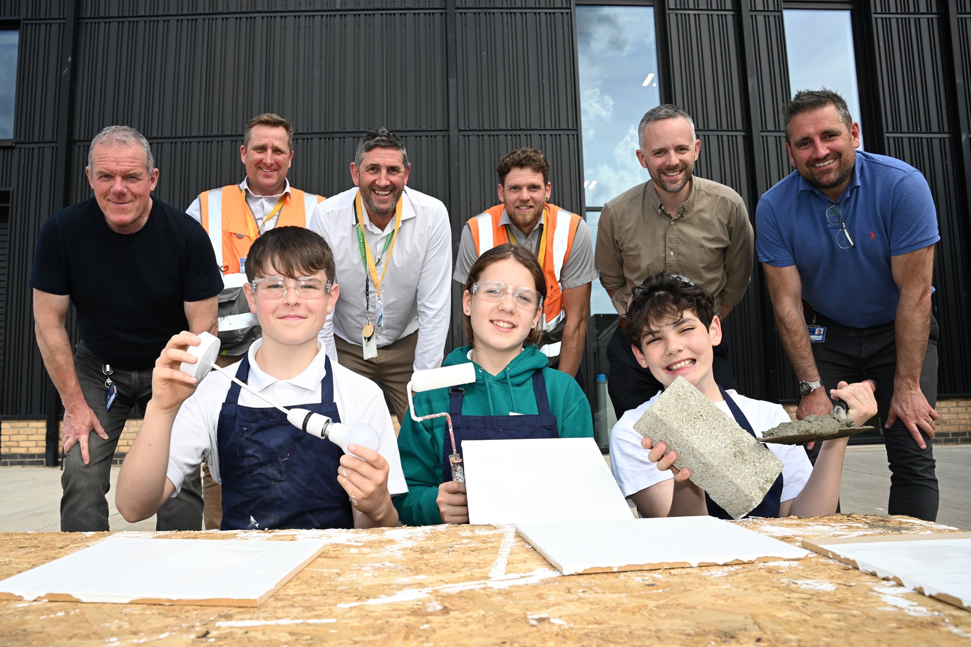 East Lothian pupils build on basic DIY skills with Barratt Homes masterclass