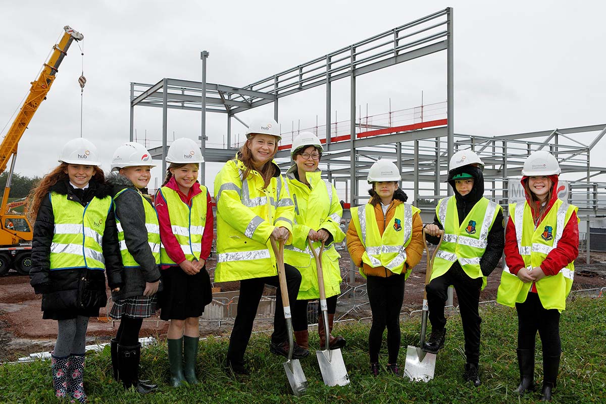 Cabinet secretary marks start on £47.2m Wallyford school