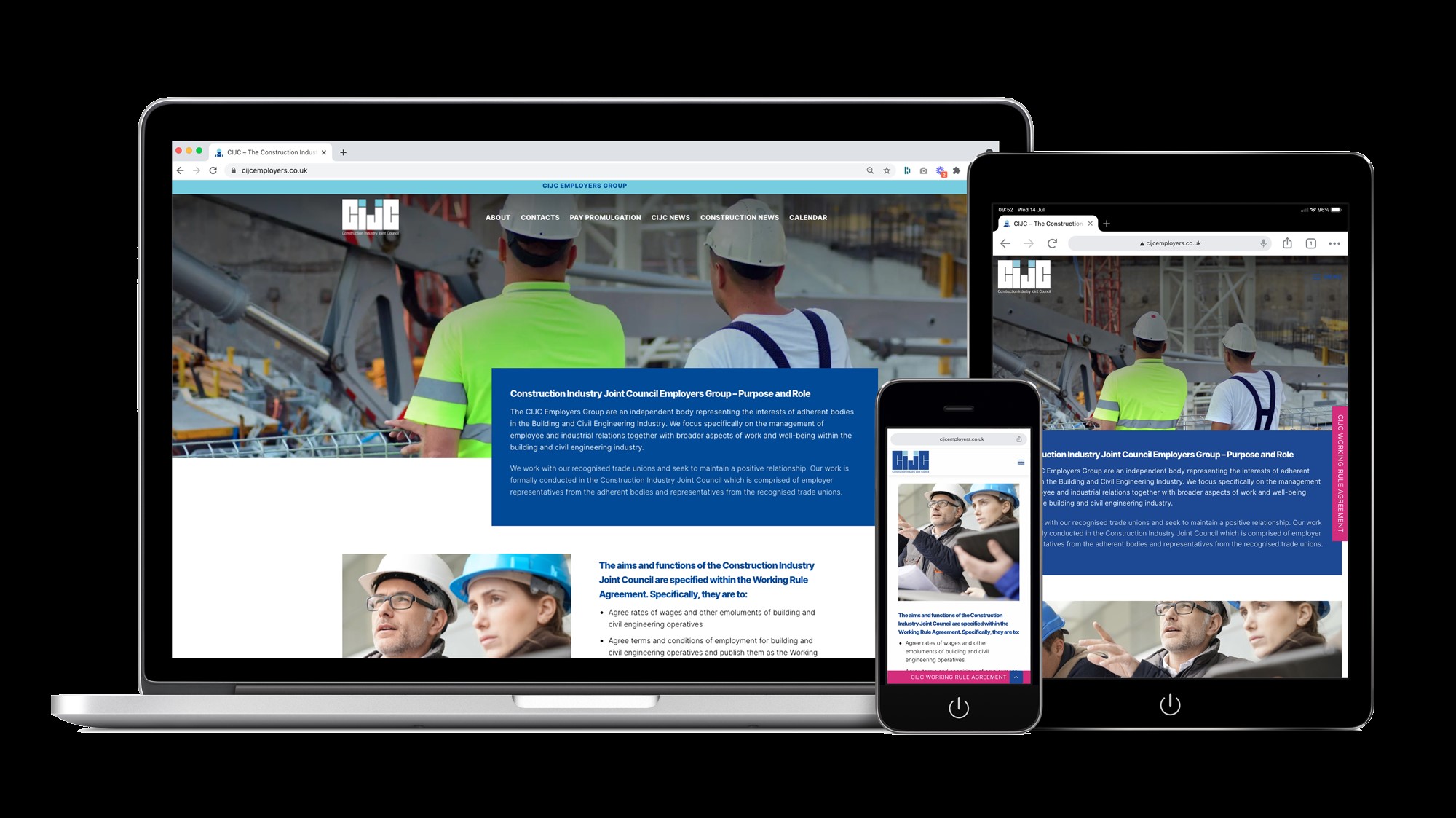 CIJC employers group launches new website