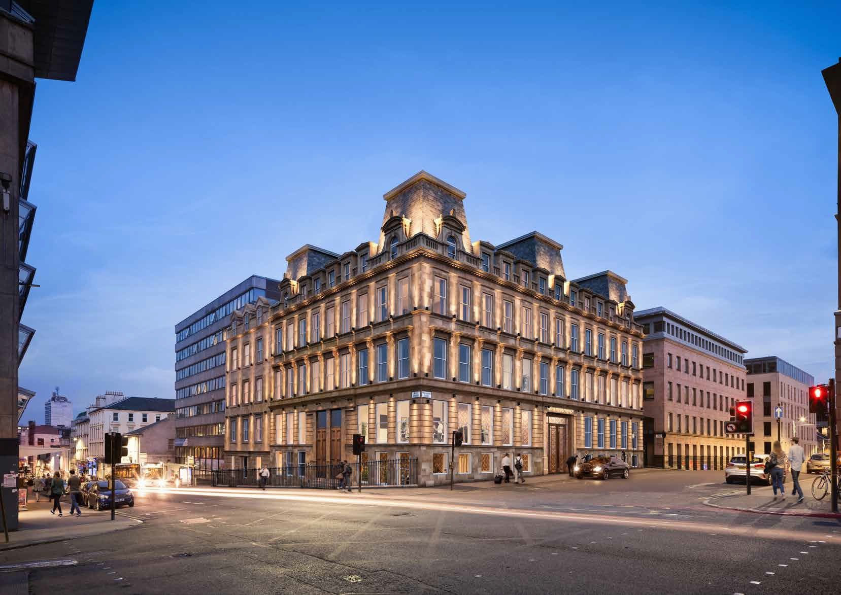 Hotel plan lodged for Glasgow’s Wellington House