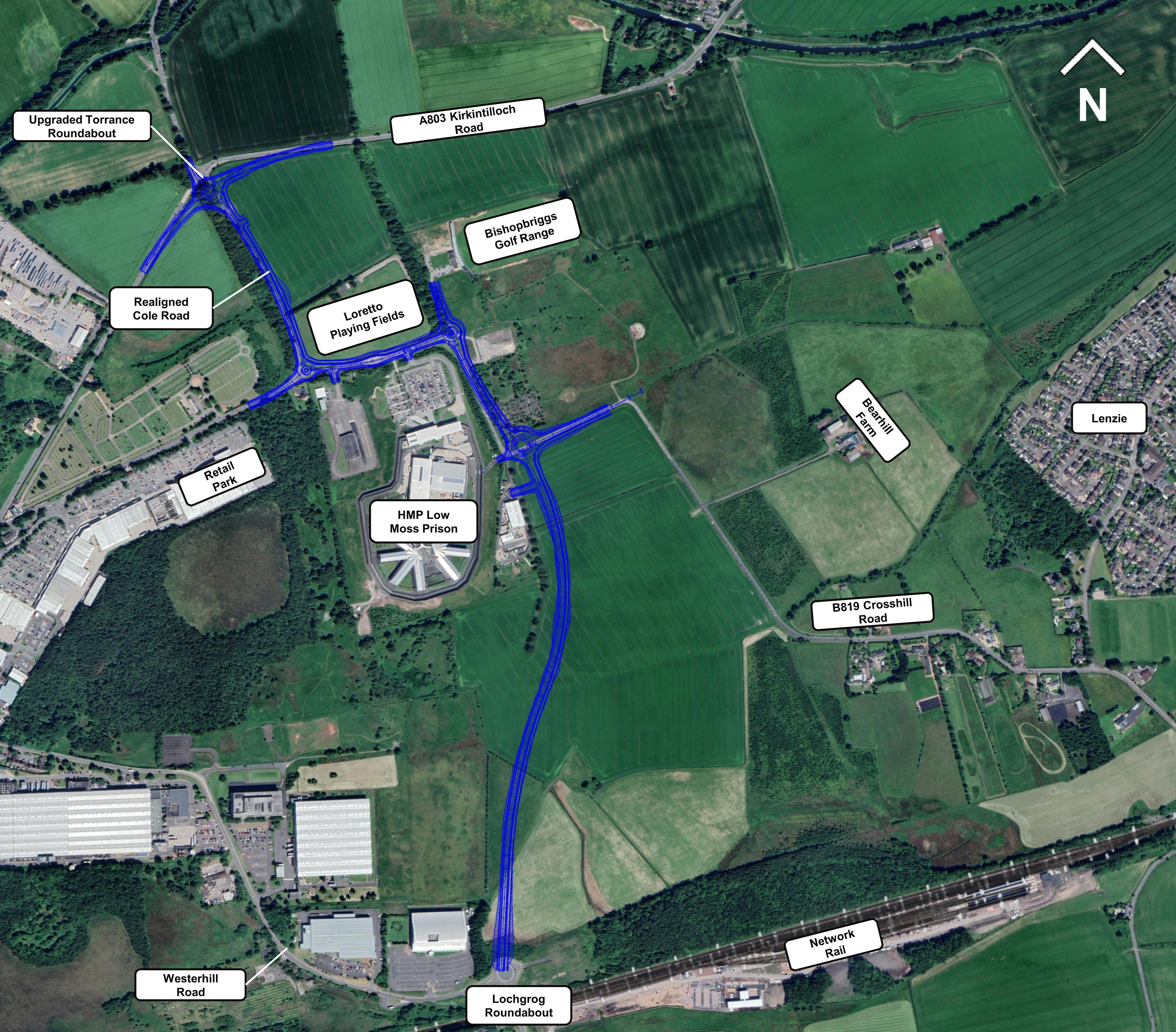 Plans for new road in Bishopbriggs to reduce congestion progress