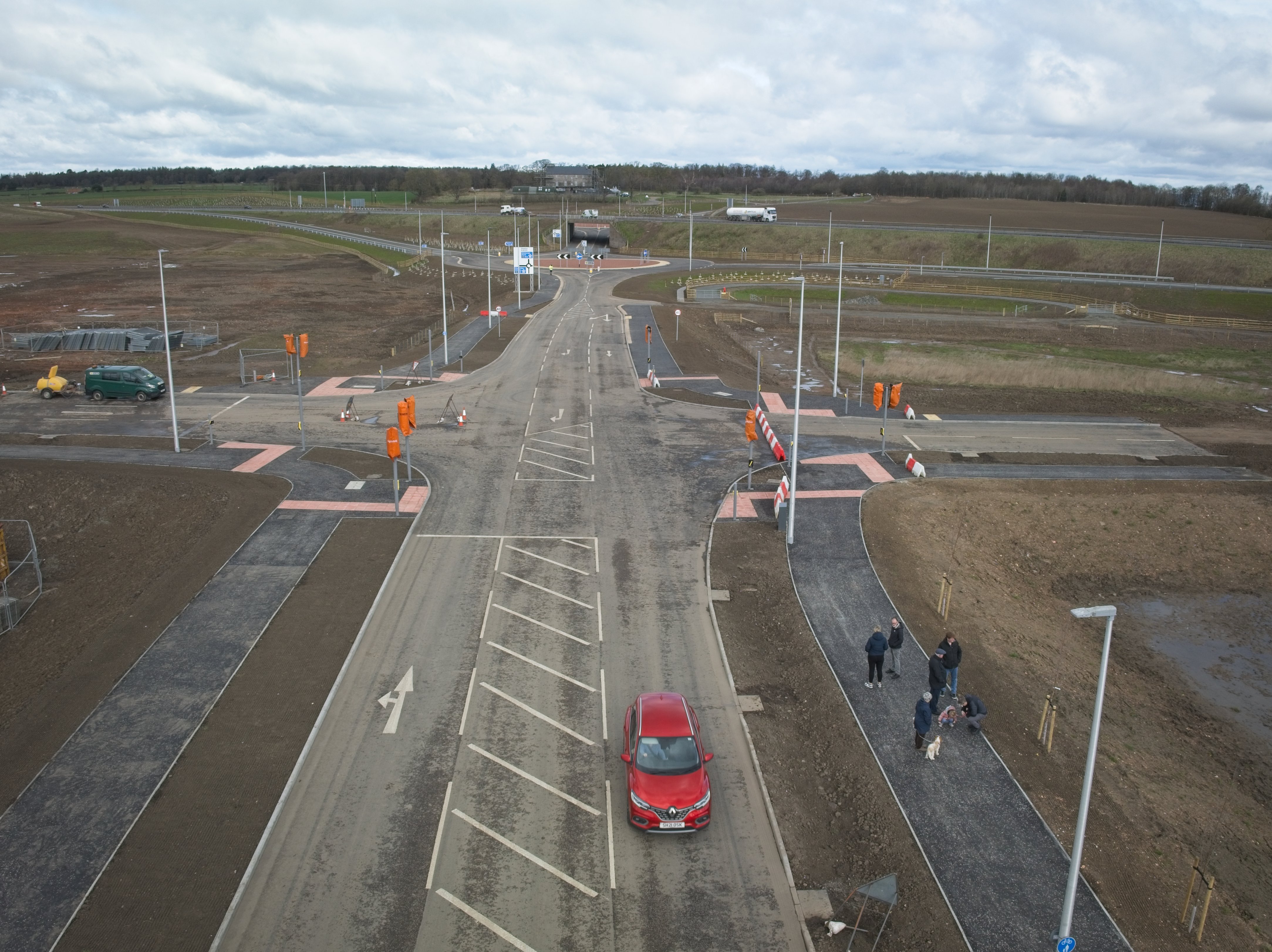 New M9 Junction 1B connects Winchburgh to Edinburgh and beyond