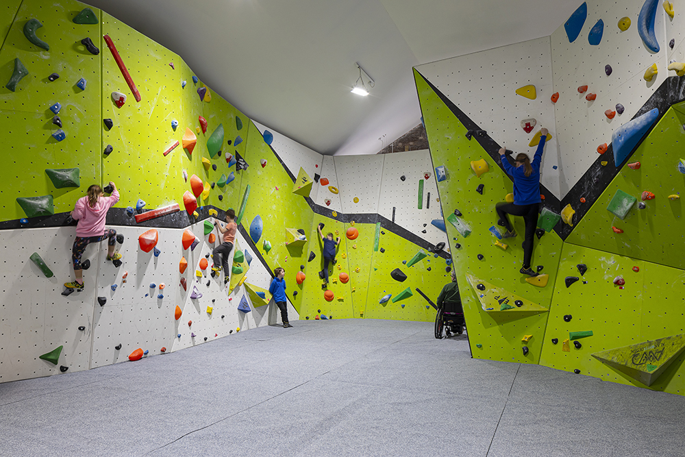 Former Kilmarnock church ascends to climbing glory