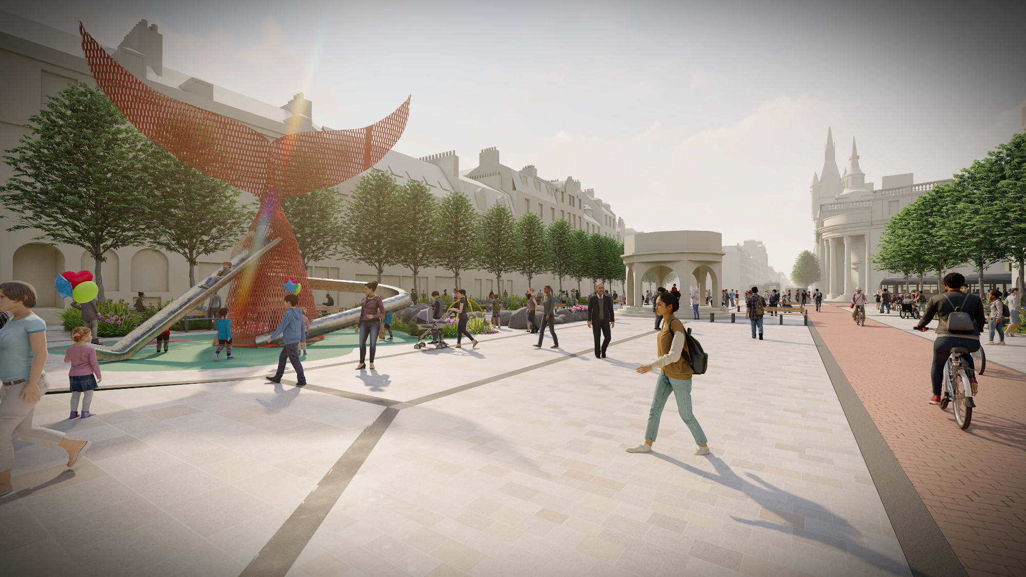 Potential designs for Aberdeen city centre streetscaping unveiled