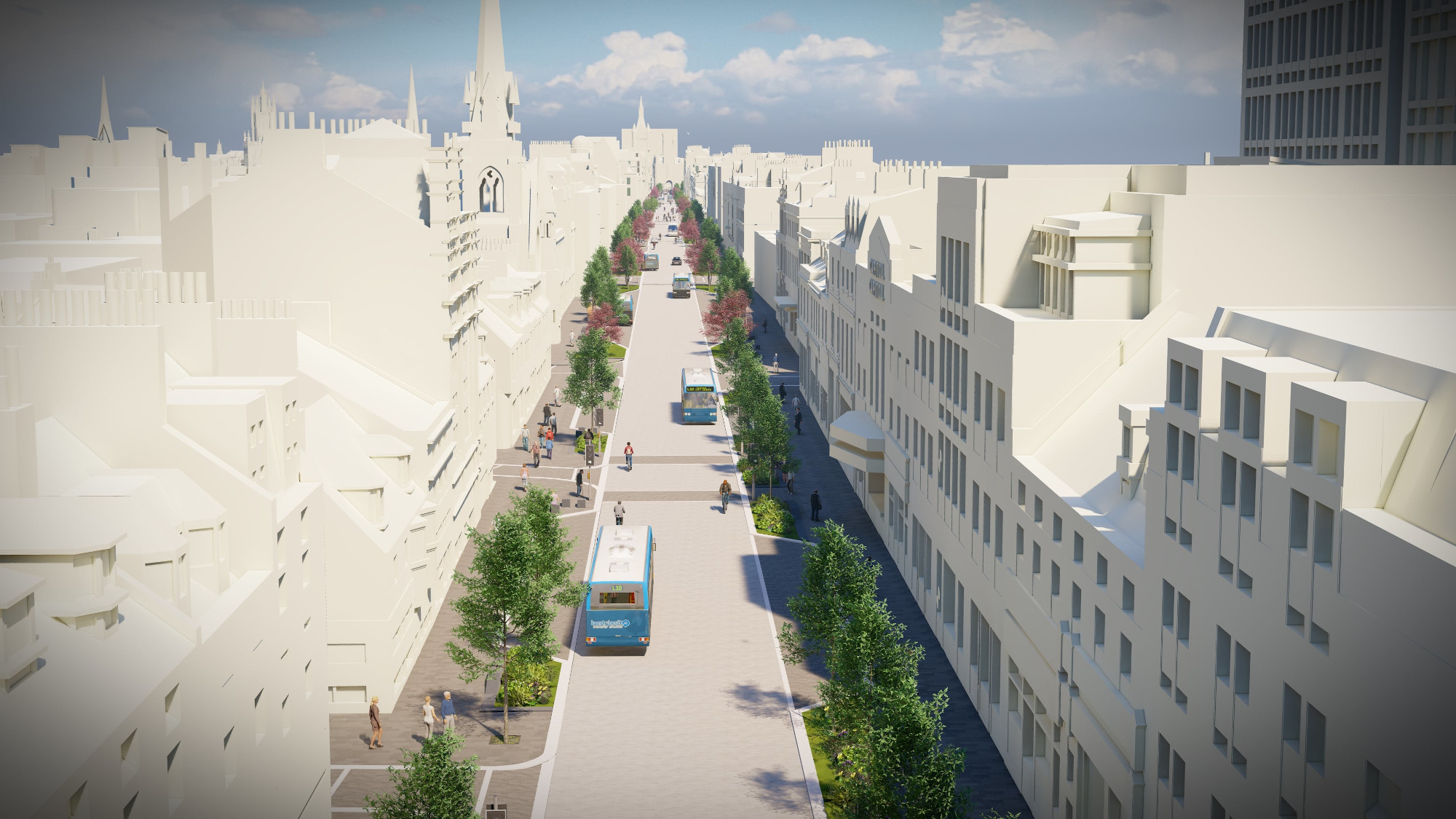 Potential designs for Aberdeen city centre streetscaping unveiled