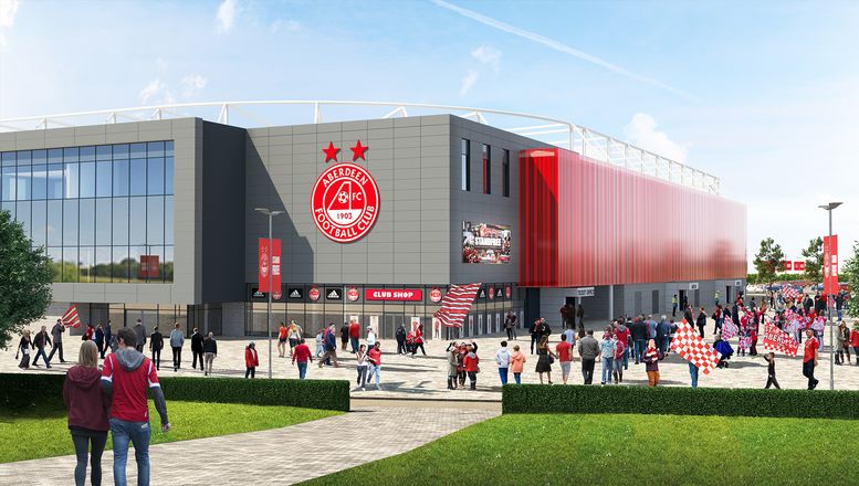 Aberdeen FC drafts in AFL Architects to review new stadium design