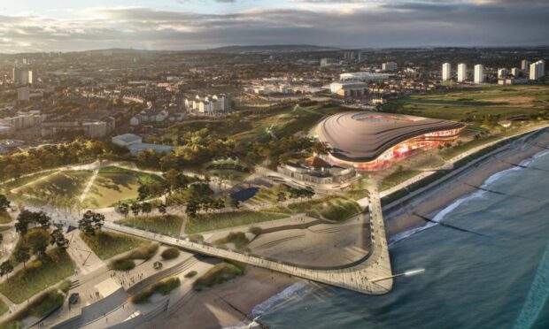 In Pictures: New view of Aberdeen FC's proposed stadium