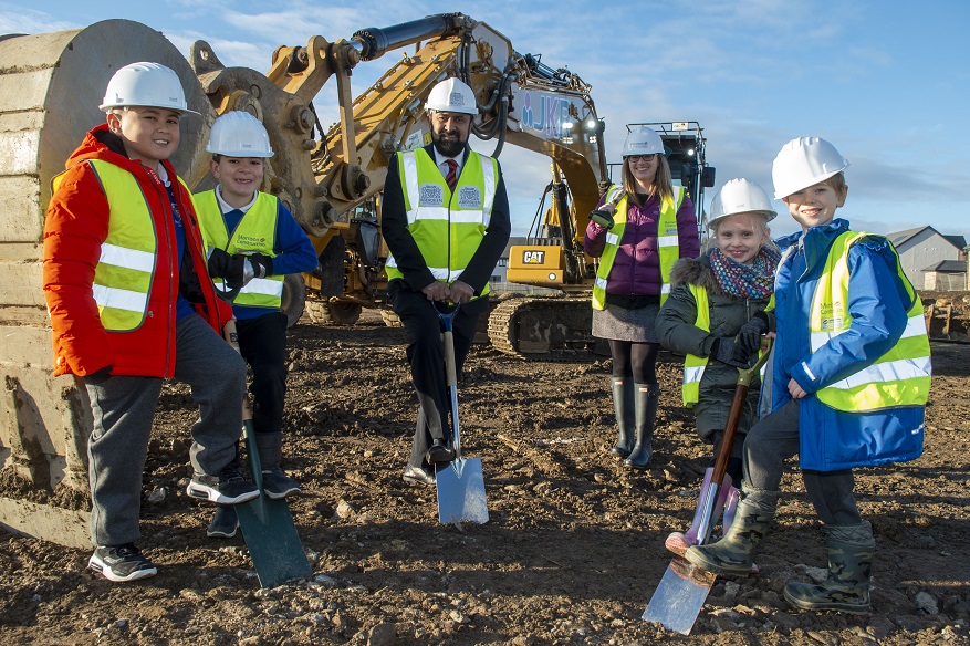 Ceremony marks official start of Countesswells School and Nursery