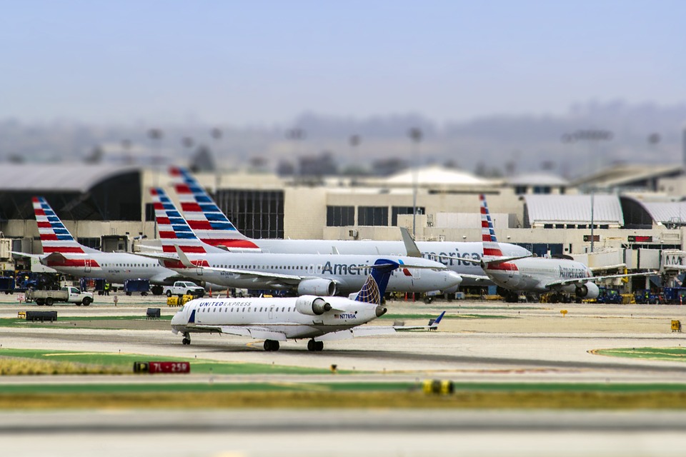 And finally... Celebrities apologise for construction work in LA airport greeting