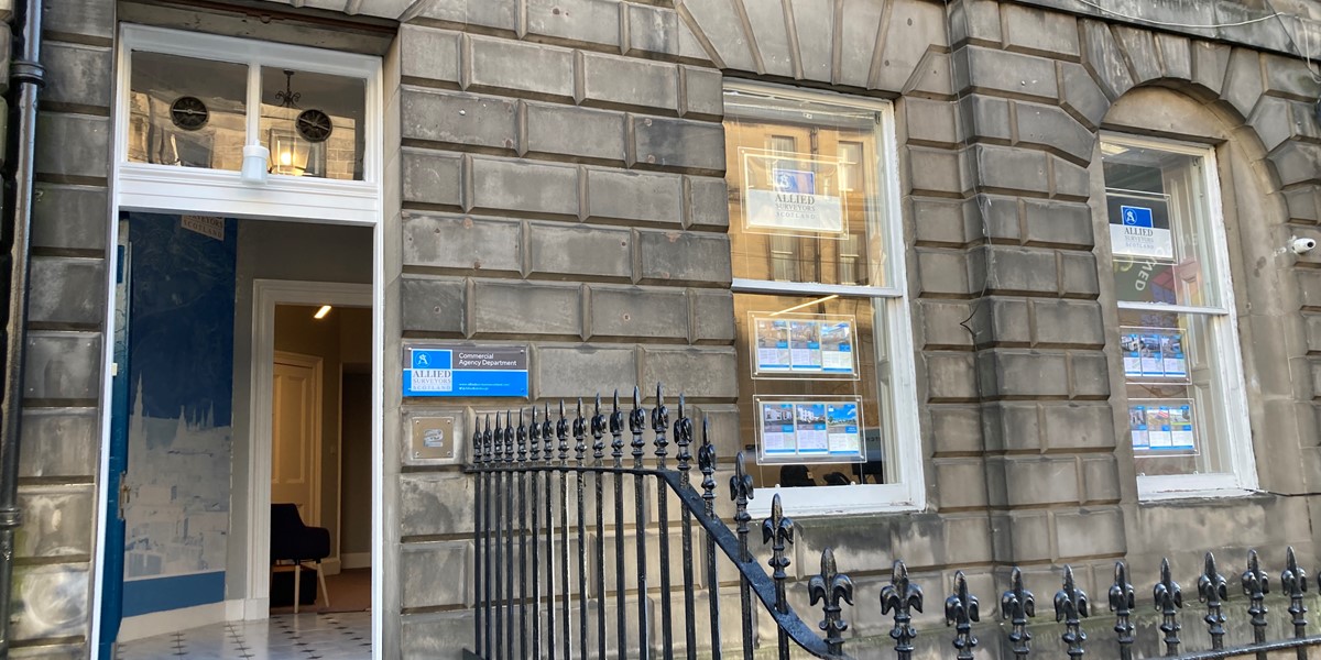 Allied Surveyors Scotland's Edinburgh commercial department moves office