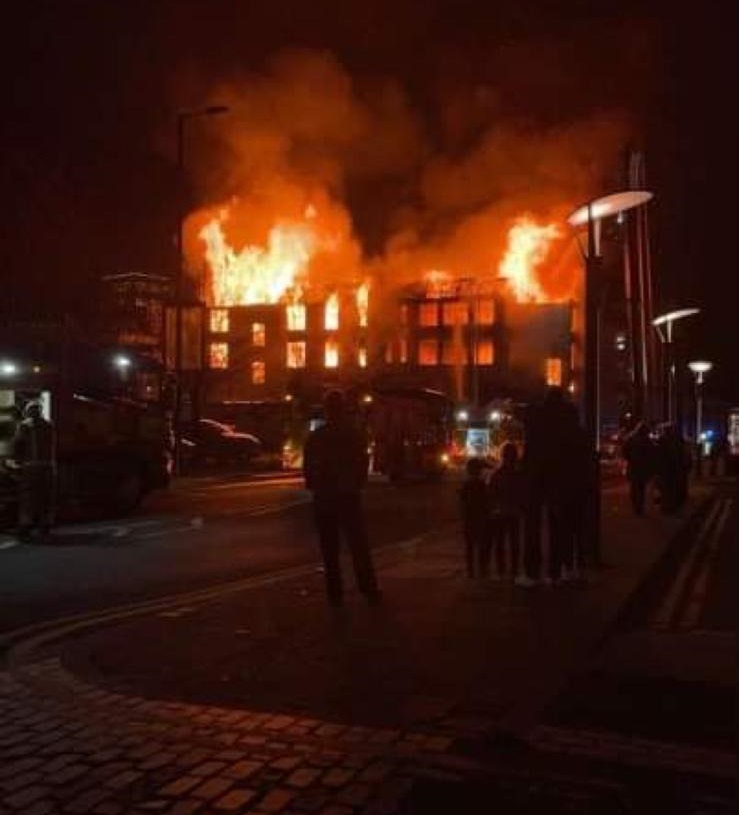 Historic former Dundee department store destroyed by 'deliberate' fire