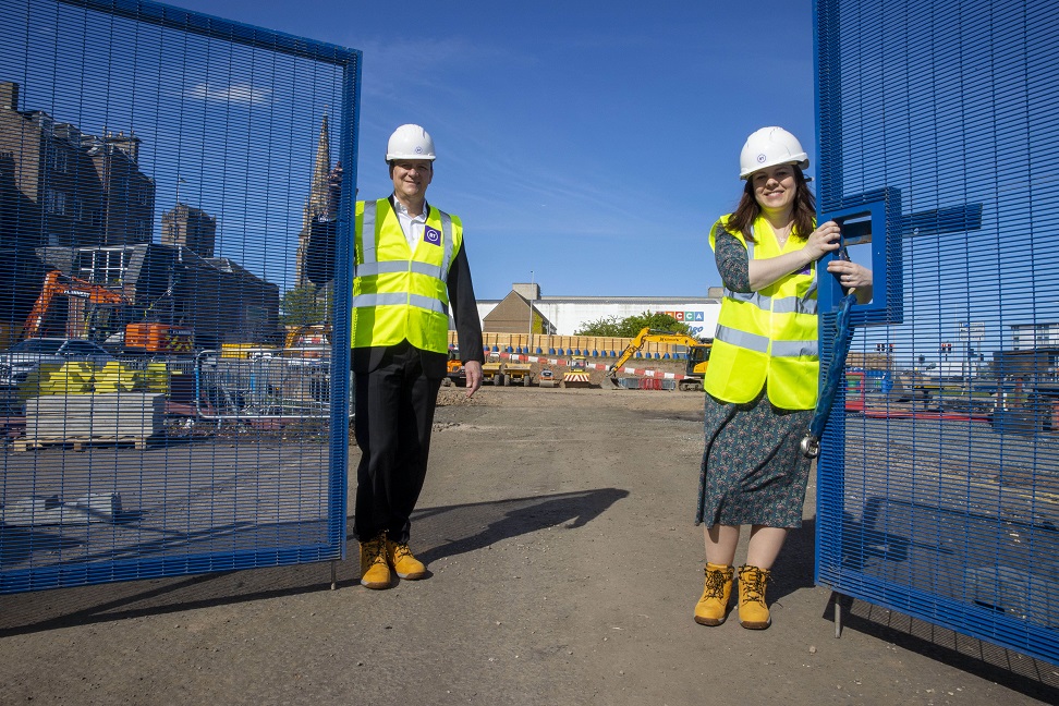 Construction starts at BT's new Dundee office development