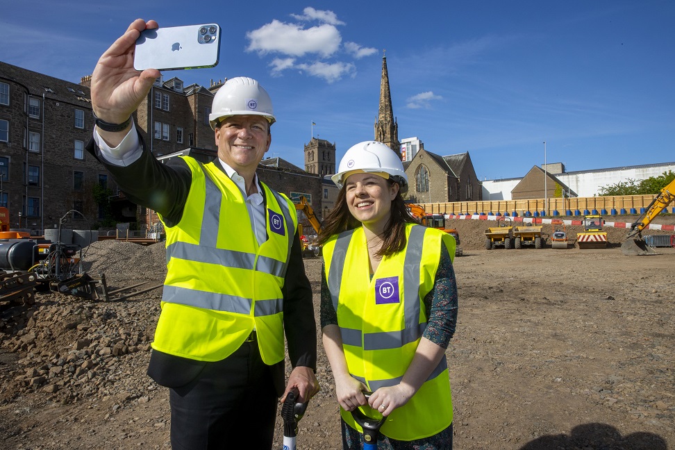 Construction starts at BT's new Dundee office development