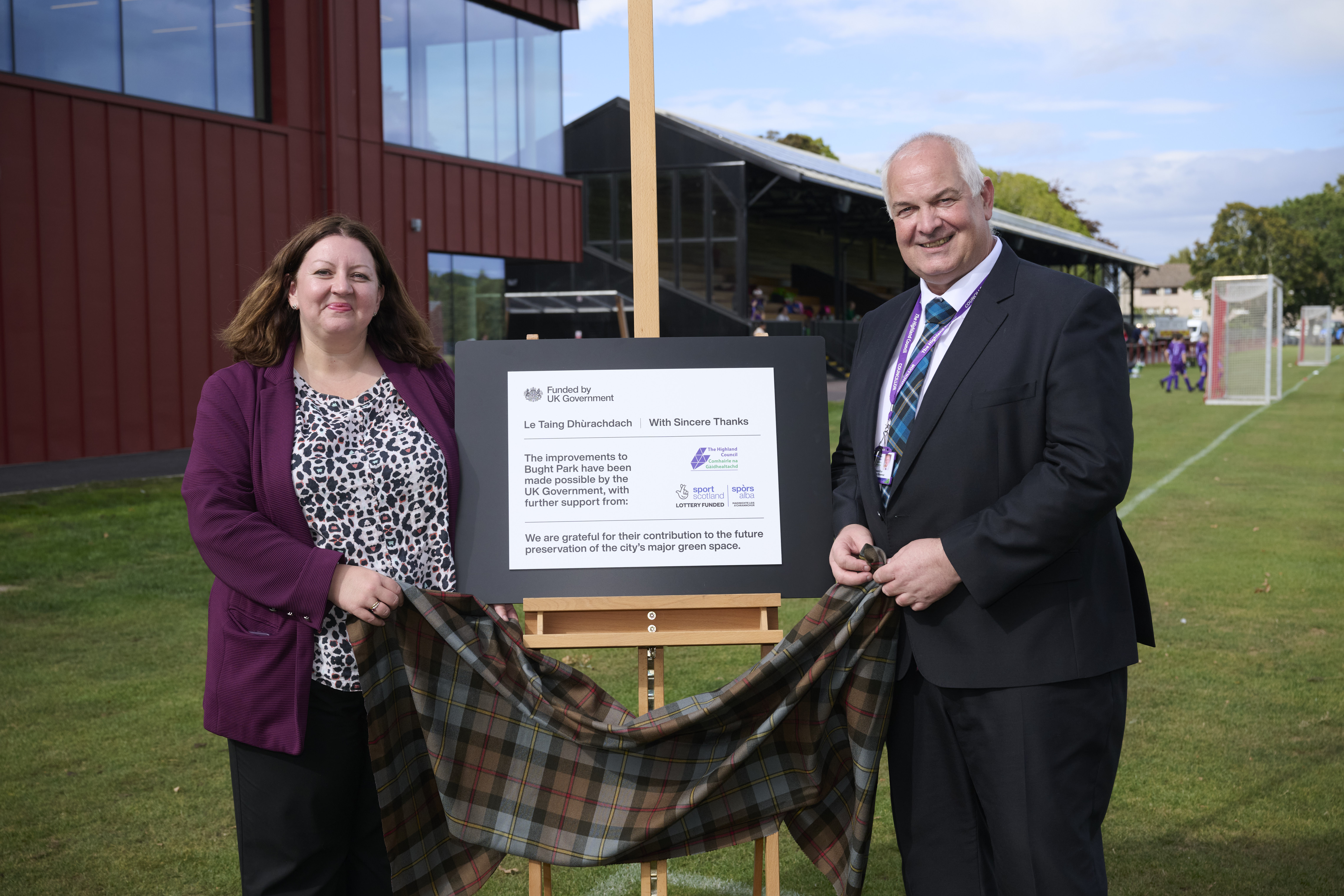 Bught Park & Northern Meeting Park officially reopens