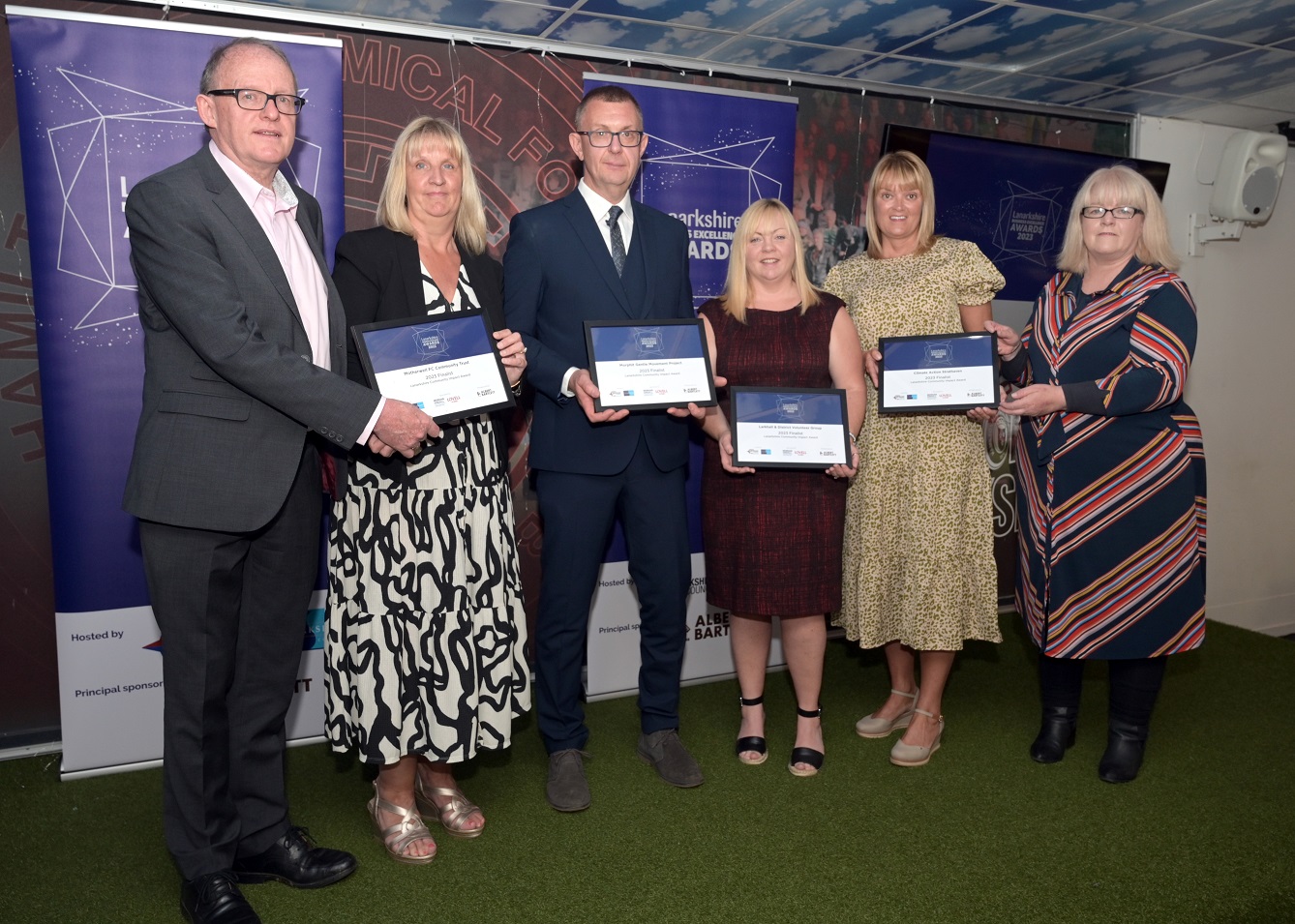 Lovell sponsors Lanarkshire business award