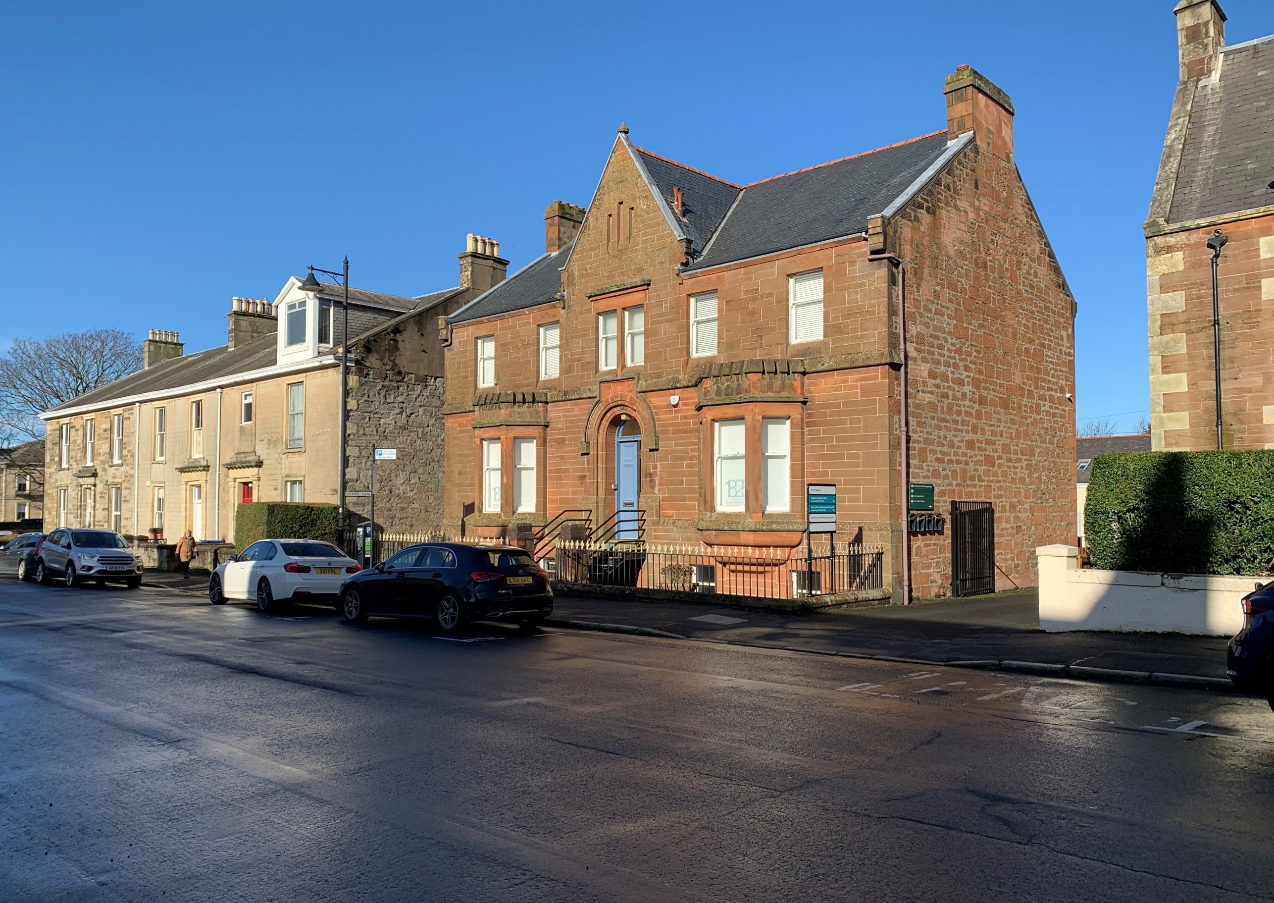 Townhouse with development potential in Ayr town centre for sale