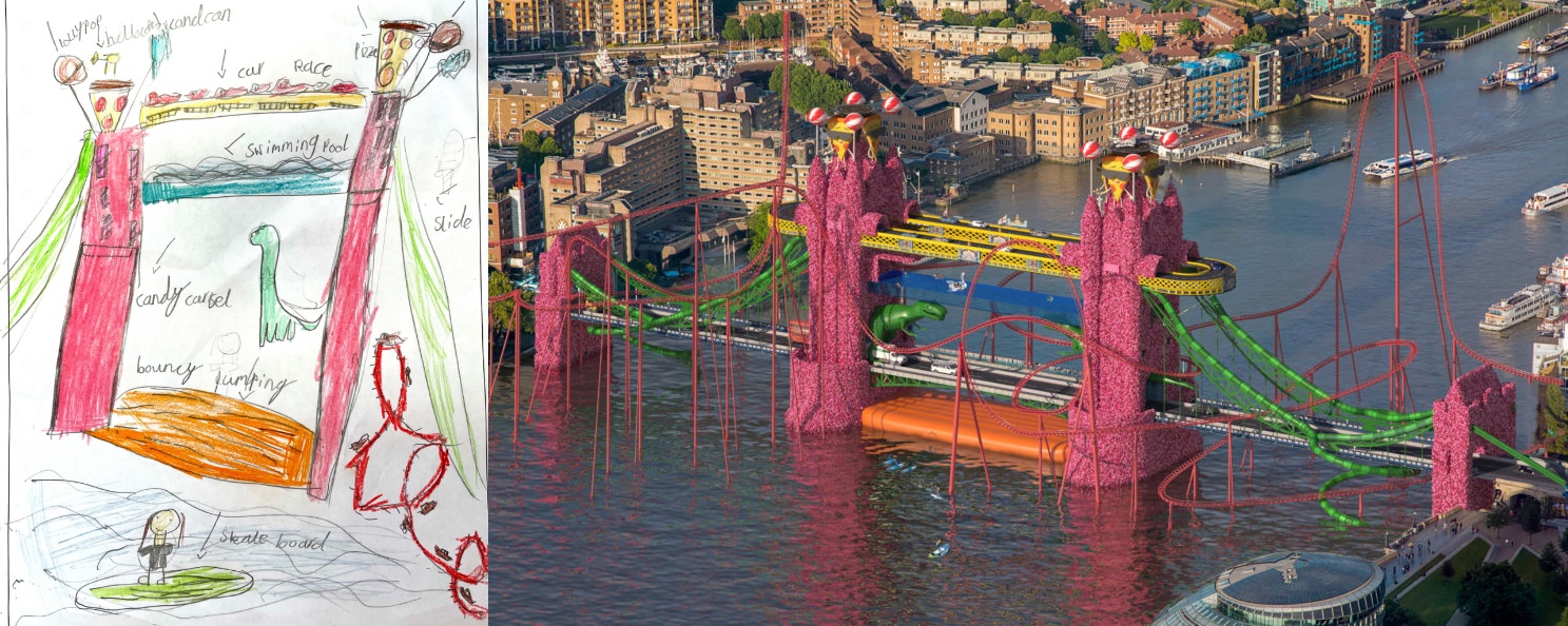 And finally... Kids reimagine some of London’s most famous landmarks