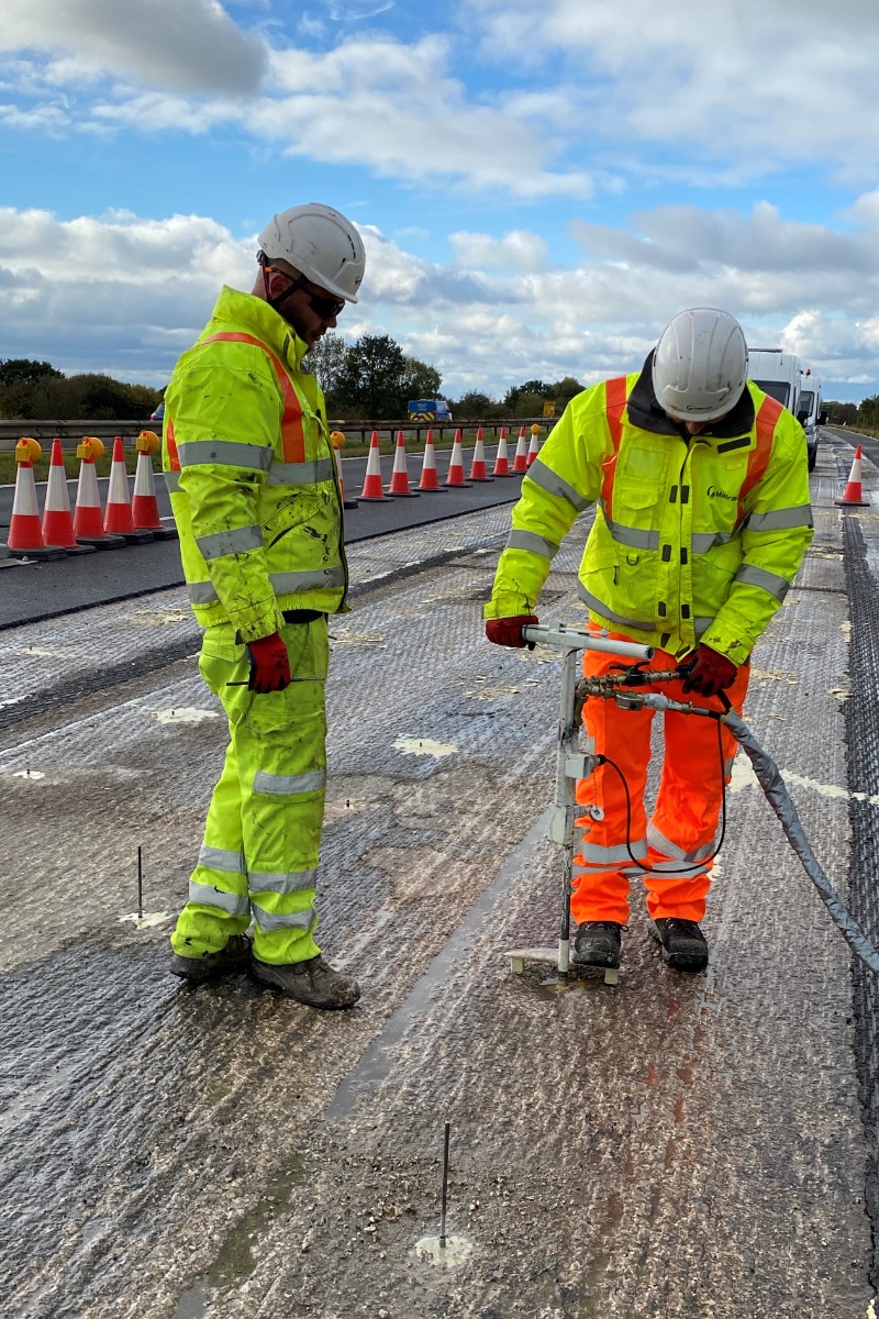 And finally... Filler injections trialled on ageing concrete roads