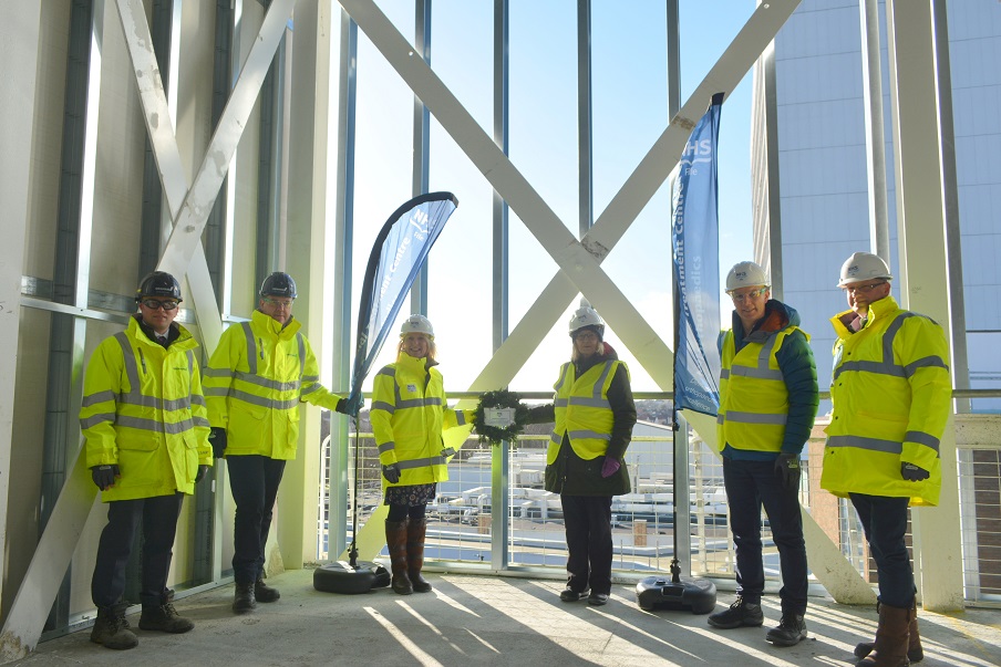 In Pictures: £33m Fife orthopaedic centre tops out