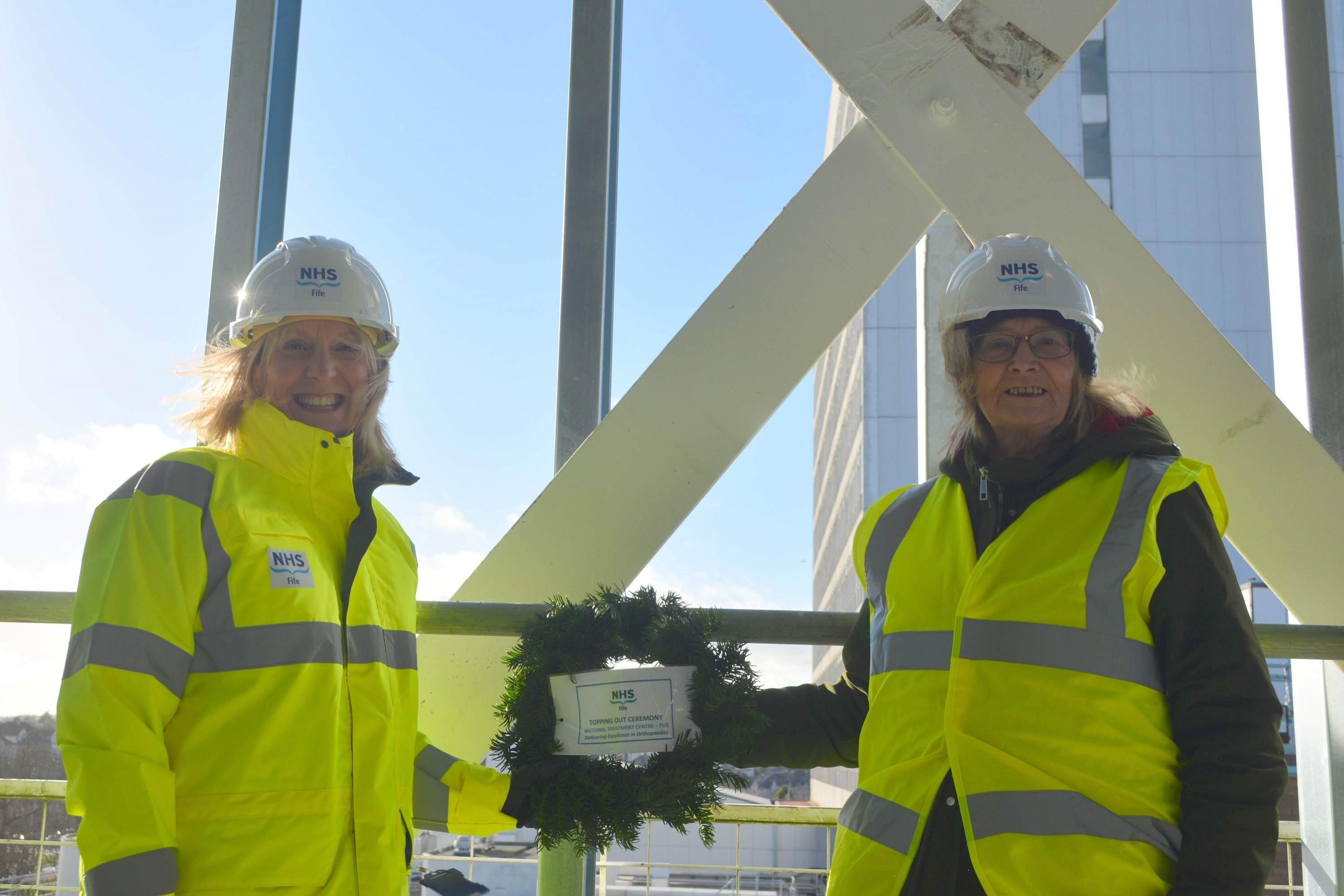 In Pictures: £33m Fife orthopaedic centre tops out