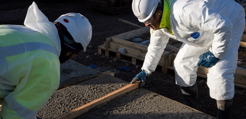 And finally… Low carbon reinforced concrete trialled