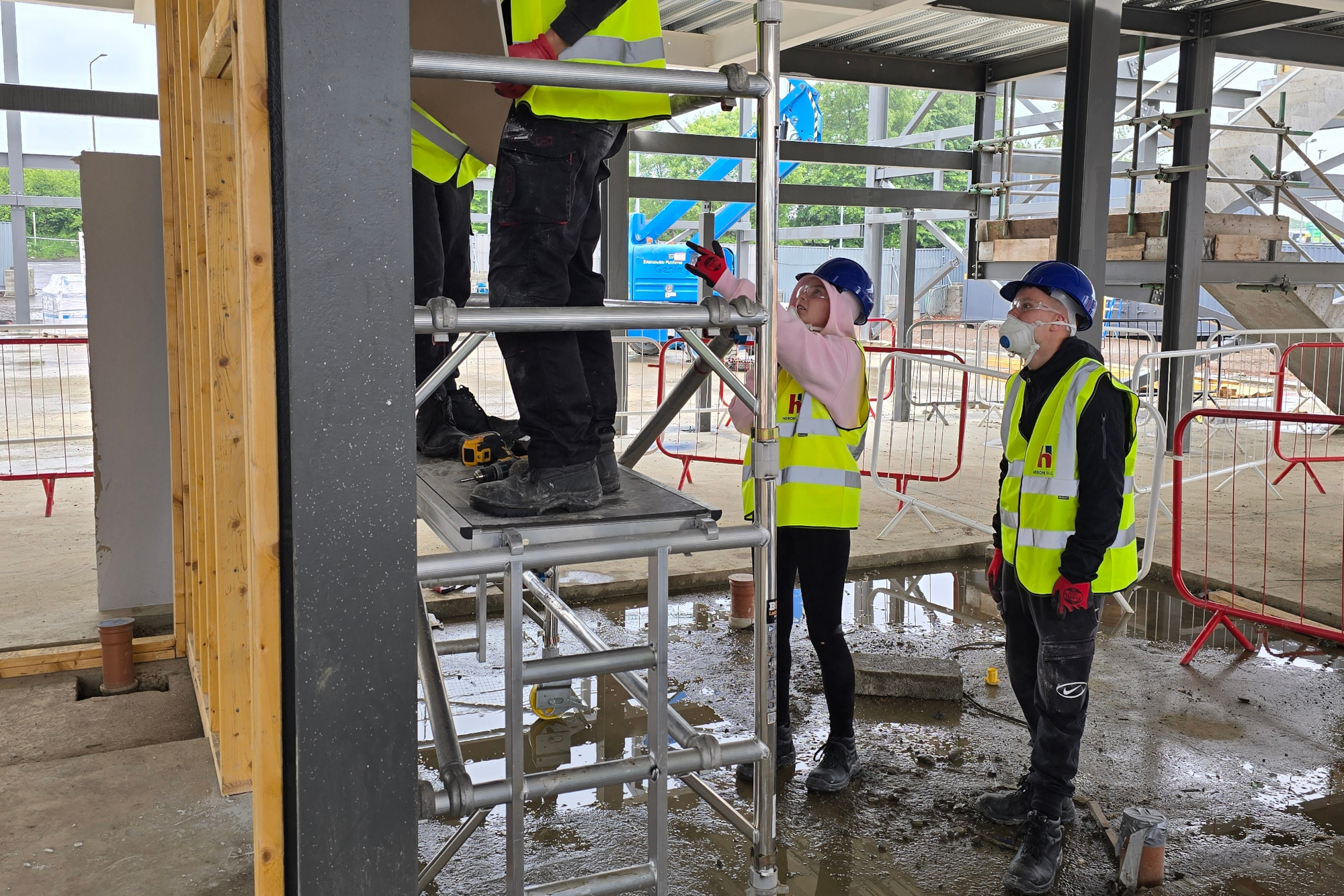School rebuild provides learning opportunity for East Lothian students