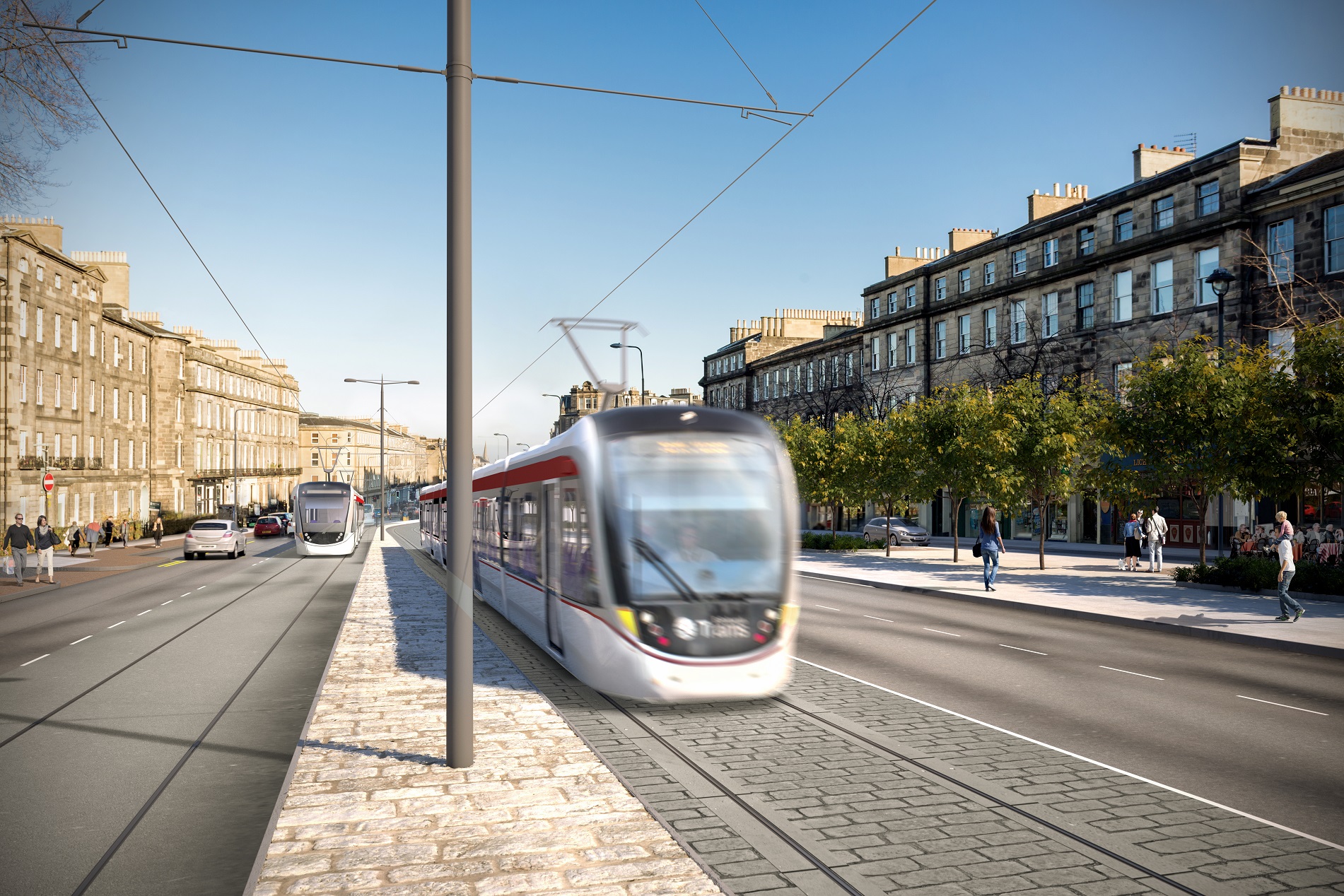 Trams to Newhaven contracts approved