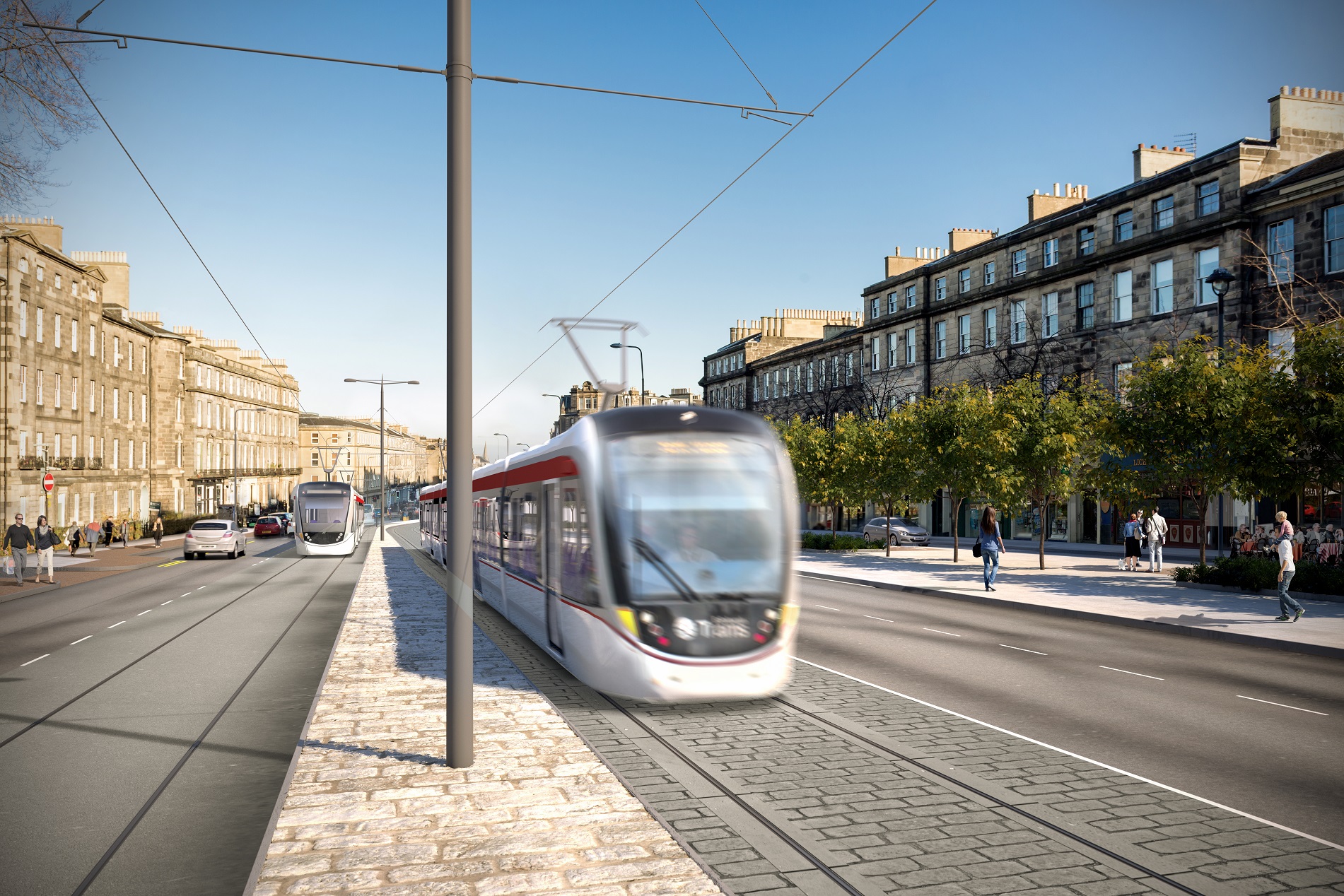 Edinburgh tram extension construction programme finalised