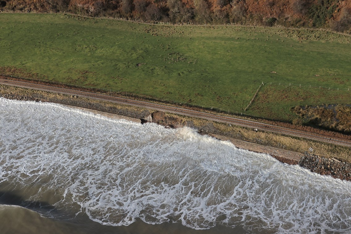 Network Rail to undertake urgent seawall repairs on Far North Line