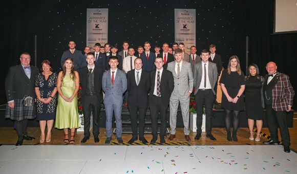 Fife Council apprentices celebrate Apprentice of the Year Awards