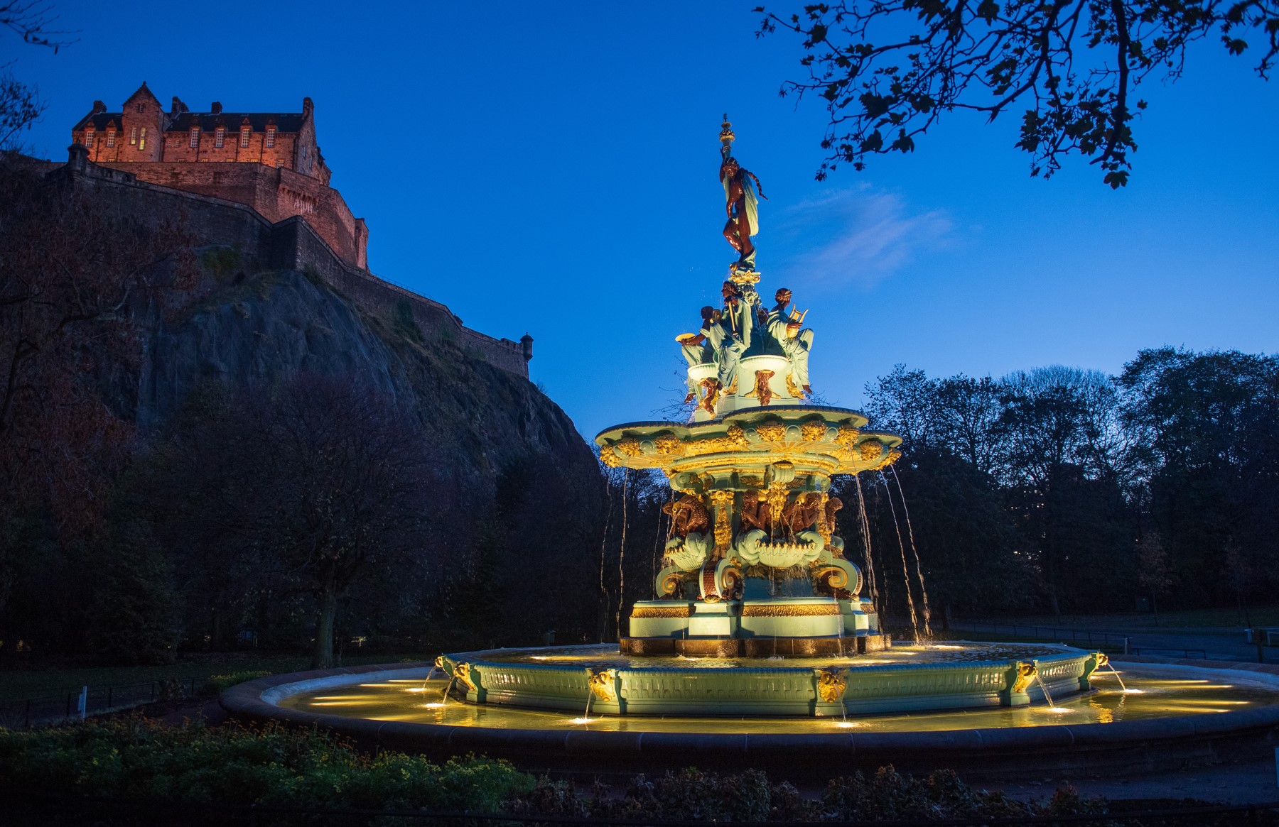 Edinburgh engineers hail work on £2m Ross Fountain restoration