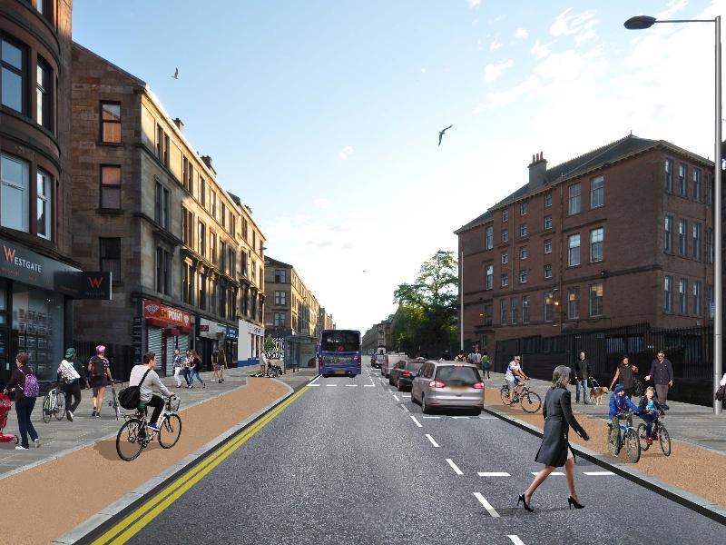 Byres Road public realm work to begin in January