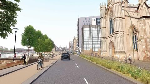 Glasgow to consult on Broomielaw and Clyde Street Avenues projects