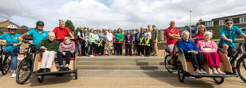Infrastructure projects linked to Hawick Flood Protection Scheme completed
