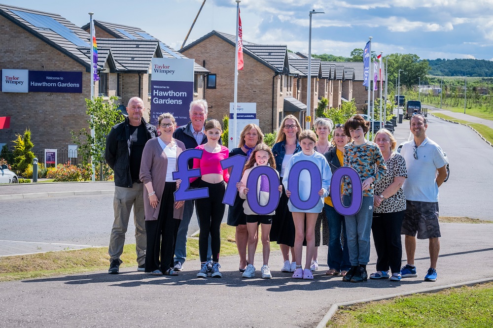 Queensferry Summer Activity Programme receives helping hand from Taylor Wimpey