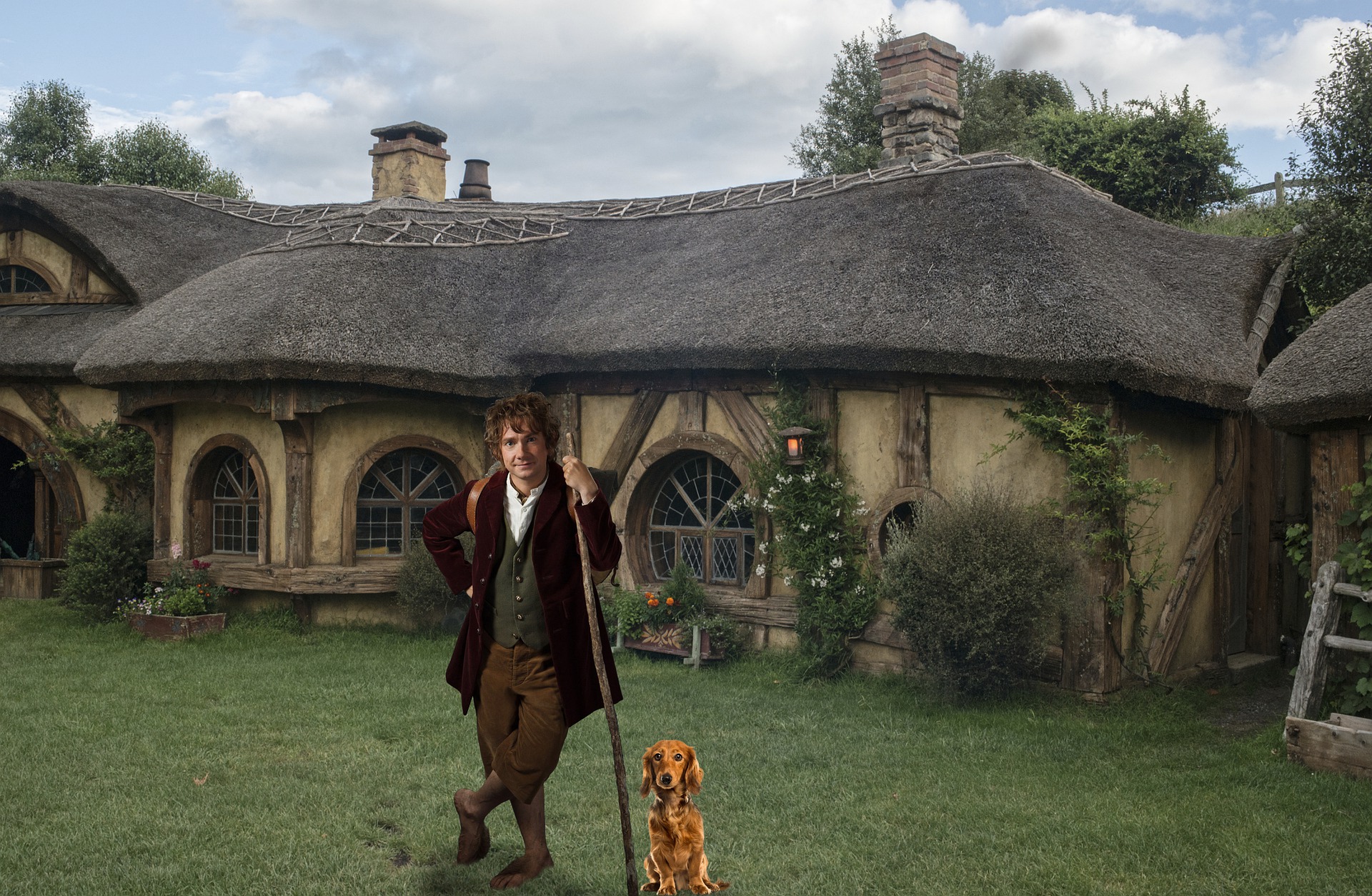 And finally... South Queensferry man builds ‘hobbit house’ in back garden