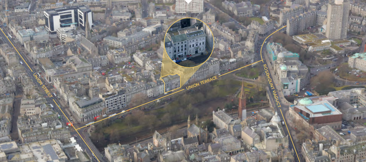 Listed development opportunity unveiled in Aberdeen city centre