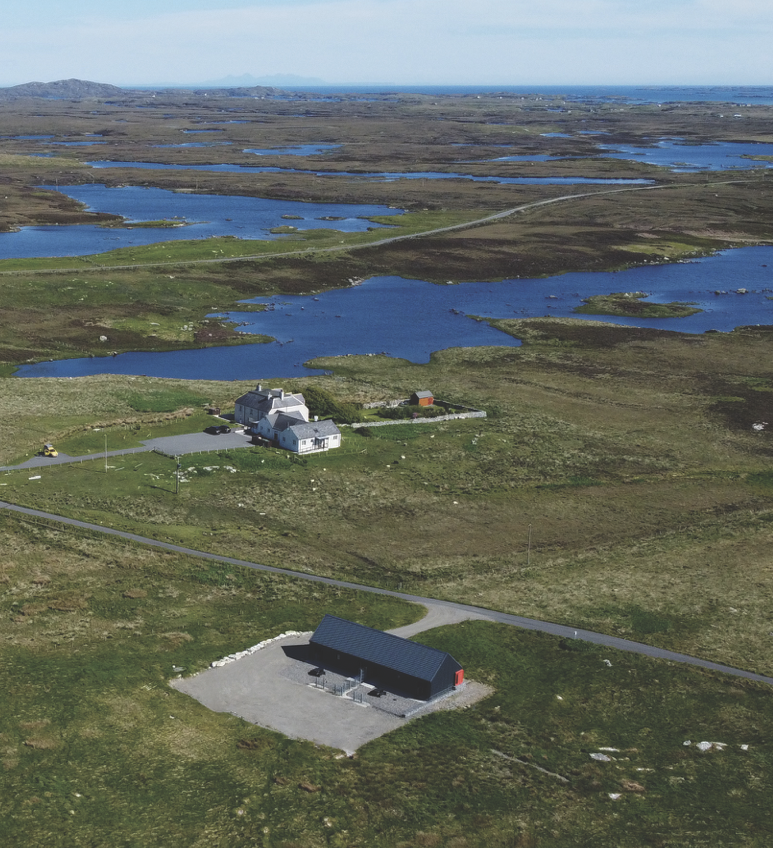 Proctor & Matthews complete pair of cottages on remote isle in the Outer Hebrides