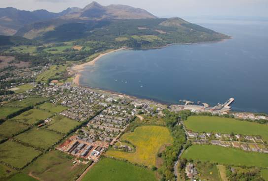 Isle of Arran development plots brought to market