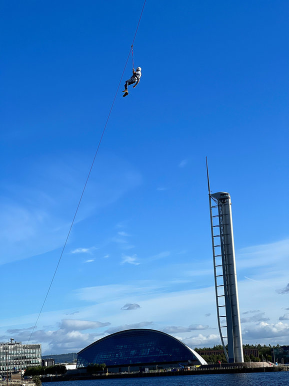 Zip-Slide the Clyde! with Spifox!