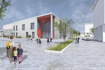 Draft impression of new Calderwood school unveiled as council approves project