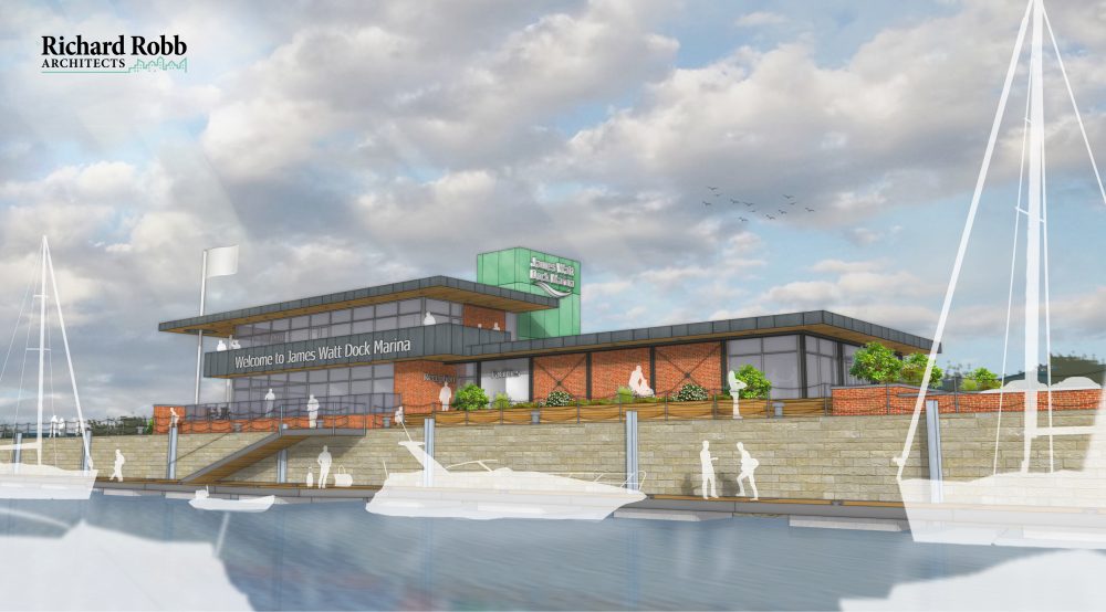 New administration building planned for James Watt Dock Marina