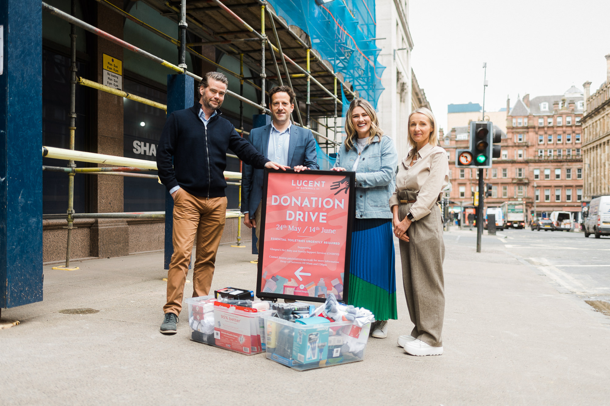 Orion launches essential items appeal for Glasgow families